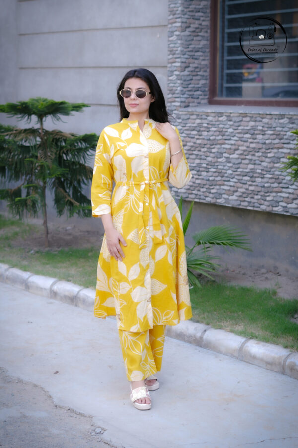 Sunshine Bloom Pure Cotton Co-ord Set